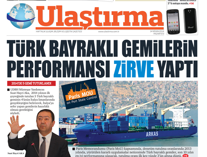 Ulaştırma Gazetesi'nin yeni sayısı çıktı