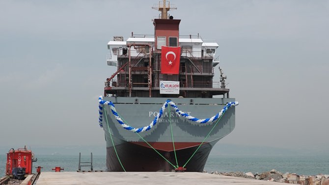 M/V Polarnet denize indirildi