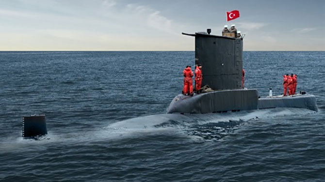 Milli denizaltılar 2020'de teslim edilecek