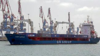 Yardım gemisi Lady Leyla Aşdod Limanı’na ulaştı