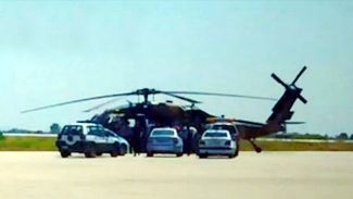 Darbeci askerler helikopterle Yunanistan'a kaçtı
