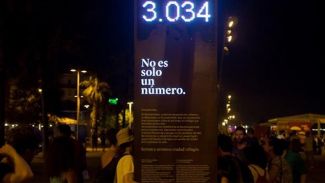 Barcelona'da "utanç panosu"