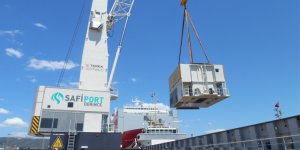 Safiport Derince'de yeni ekipmanlar operasyonları hızlandırdı