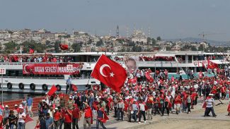 Tarihi mitingde ulaşım rekorları kırıldı