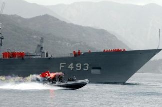 TCG Gelibolu, yurda dönüş yolunda