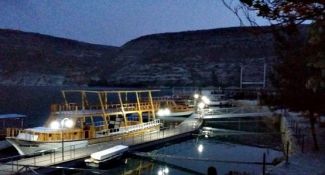 Halfeti, marina ve deniz fenerine kavuştu