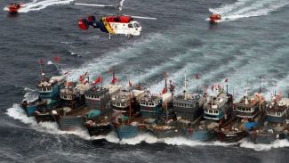 Güney Kore'den Çinli balıkçılara operasyon