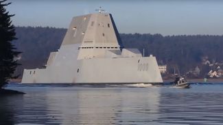 ABD'nin hayalet destroyeri Zumwalt göreve başlıyor