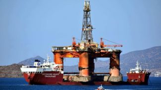 "Transocean Winner" söküm için Aliağa'da!