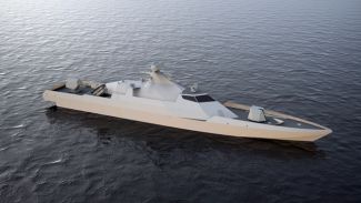 “FAC-55” hücumbotu Pakistan’da görücüye çıktı