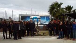 Yaşar Üniversitesi öğrencileri Teos Marina’da