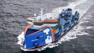 Damen unveils Marine Aggregate Dredger