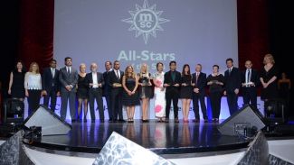 MSC Cruises denizin yıldızlarını ödüllendirdi