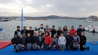 Laser sınıfı yelkencilerin aday kampı sona erdi