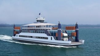 RoPax ferry takes shape at Niron Staal