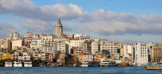 Kruvaziyer, Galata ve Karaköy'ü uçurdu