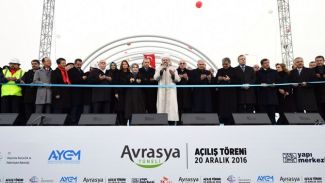 Tarihi açılış töreni ile Avrasya Tüneli hizmete girdi