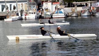 Sinop'ta deniz küreği sporcuları yarışlara hazırlanıyor