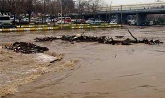 Gökçeada'da sel felaketi