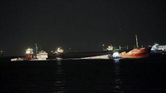 M/V Bereket isimli kargo gemisi Ahırkapı'da battı