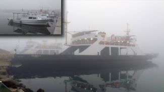 Çanakkale'de deniz trafiği sis nedeniyle durdu!