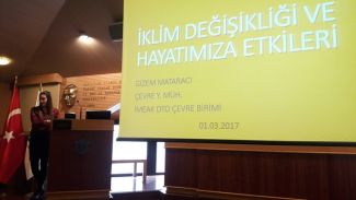 DTO personeline "İklim Değişikliği" semineri verildi