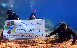 Ünlüler ‘Temiz Akdeniz’ için el ele