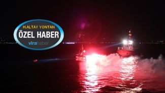 DAKSAR ekibi Marmara Denizi'nde gece eğitimi yaptı
