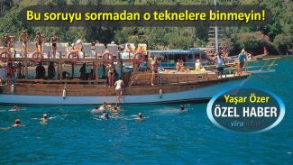 Uzman isimden "günübirlik tekne" uyarısı