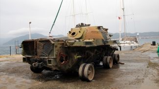 Eski savaş tankı turizm için "batırılacak"