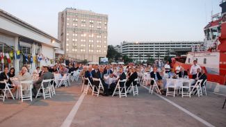 Denizcilik Bayramı resepsiyonu İzmir Limanı'nda gerçekleşti