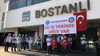 İzdeniz'de grev başladı, vapur seferleri durdu!