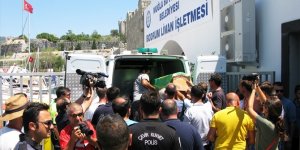 Türk vatandaşının cenazesi Bodrum'a getirildi