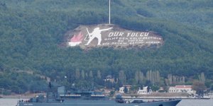 Rus savaş gemisi, Çanakkale Boğazı'ndan geçti
