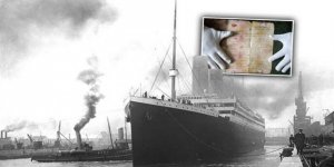 Titanic'te yazılan mektup 166 bin dolara satıldı