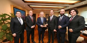 GMO yönetimi Bakan Ahmet Arslan’ı ziyaret etti