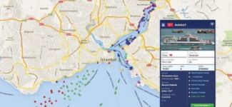 Gemi trafiği canlı takipte