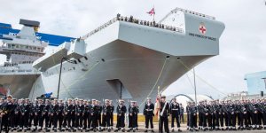 Uçak gemisi HMS Prince of Wales denize indirildi