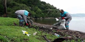 Marmaris’te 5 ton atık topladılar