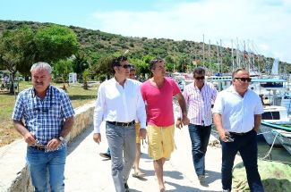 Bitez'de sahil işgaline tepki