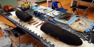 Ertuğrul Fırkateyni'nin toplarına ulaşıldı