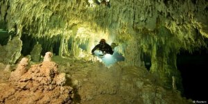 Sualtı mağarasında Maya kalıntıları bulundu