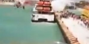 Feribotta patlama oldu: 25 yaralı