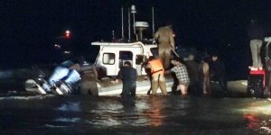 Bodrum'da göçmen teknesi battı