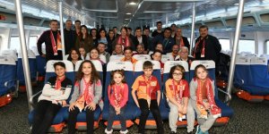 İDO ile şehit aileleri ve çocukları boğaz turunda