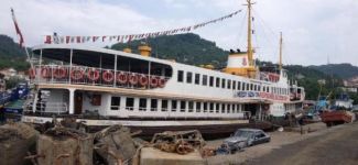 Ordu'da sigortasız vapur, belediyeye sorun oldu