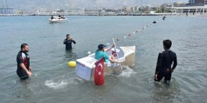 İskenderun’da denizde İSTE rüzgarı esti