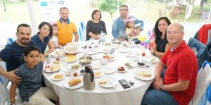 DEFMED üyeleri, bahar kahvaltısında buluştu