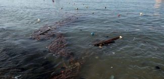 Boğaz'da 4 bin 357 metreküp katı atık toplandı