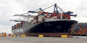 Dev gemi Evyapport'ta ağırlandı